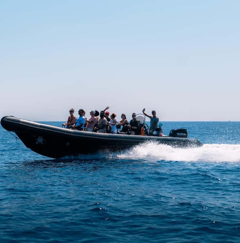 Nice to Monaco Speedboat Tour: Coast, Mala Cave & Swimming